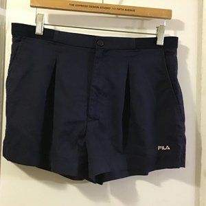 FILA VTG. 90'S COTTON BLEND TENNIS SHORTS. ITALY. SIZE 34?